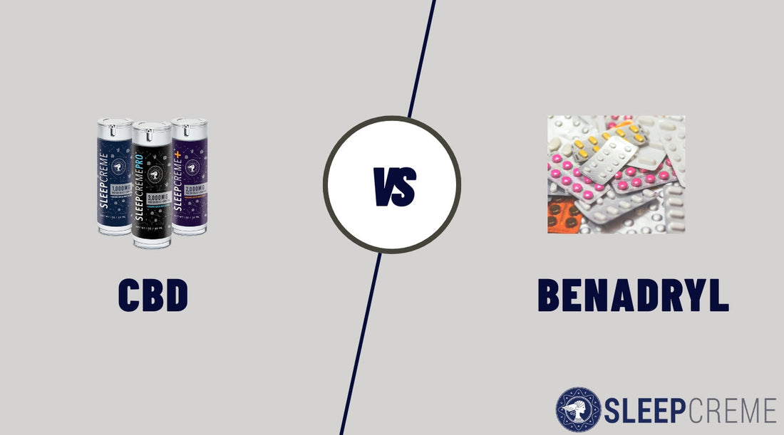 CBD vs Benadryl for Sleep | Which One Helps You Rest?